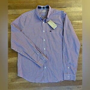 Burberry Brit Button Down Plaid Shirt, NWT, size XL